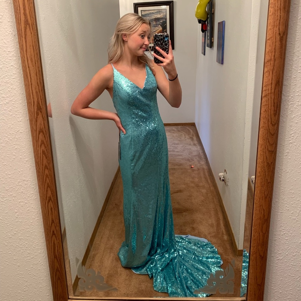 Sequin Prom Dress!